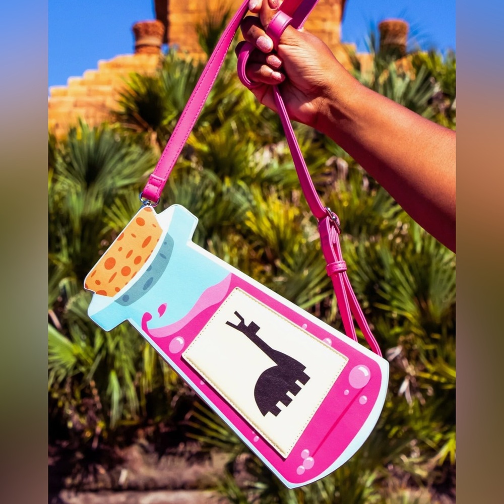 Park Candy Disney New Groove Kuzco Llama Bottle Crossbody Bag - Picture 2 of 7